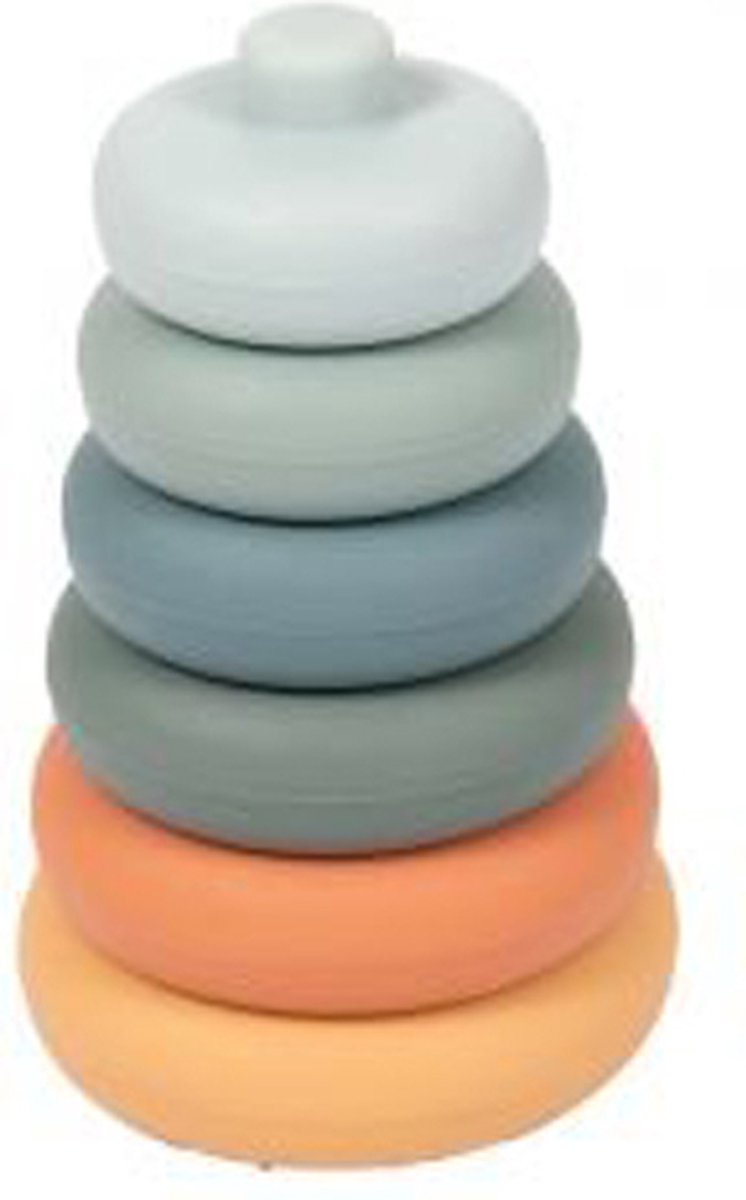 Bo Jungle B-Silicone Stacking Toys | Cirkel